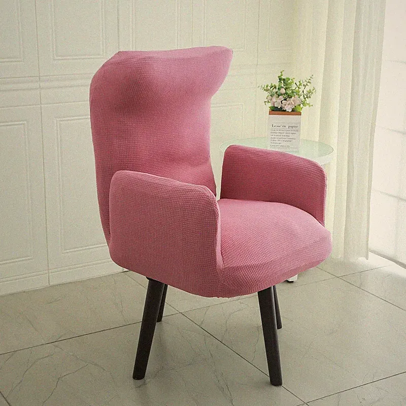 Elastic Wing Recliner Cover Lazy Adjustable High Back Nail Art Nurse Sofa Cover