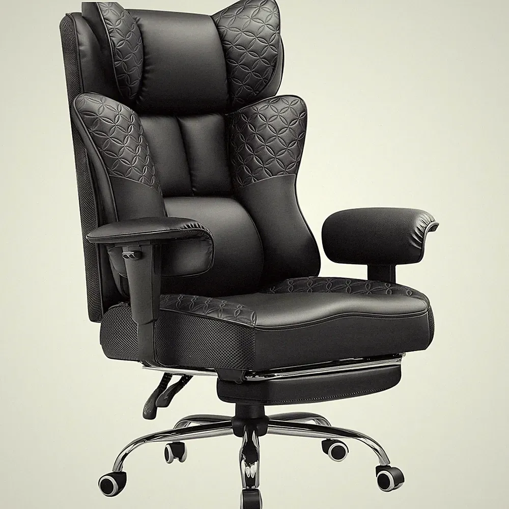GTPLAYER Big and Tall Office Chair Wide Ergonomic Gaming Chair with Deluxe Em...