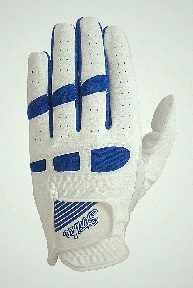 SG Men golf gloves Cabretta leather palm and thumb synthetic back 5 Colors