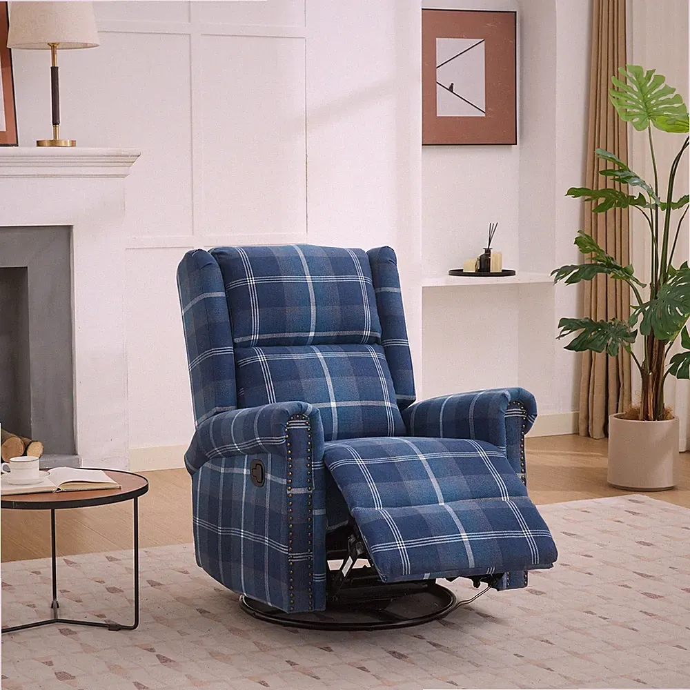 Wing Back Rocking Chair