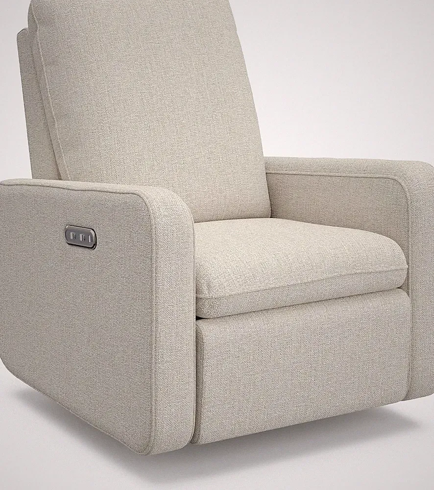 Teddi Power Recliner Swivel Glider, Electronic Power Recline, Oeko-Tex 100 Certi
