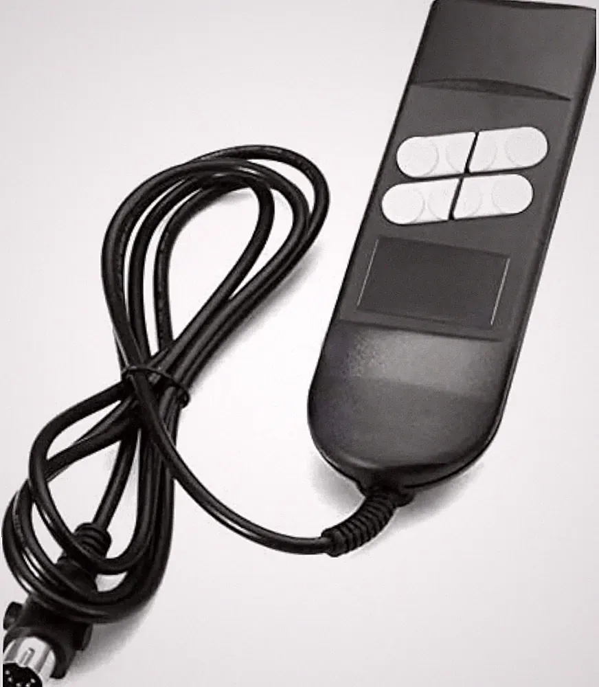 Up and down 4 Button 5Pin Roll Line 180° Electric Sofa Remote Hand Control for L